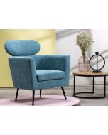 כורסא בד בגוון ירקרק דגם BACKME