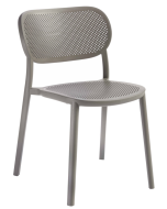 כסא אירוח דגם Nuta מבית Gaber גוון אפור בהיר