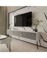 מזנון לסלון 2 מטר דגם בטון משולב