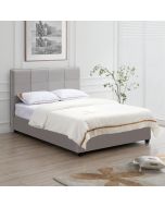 מיטה זוגית 200×160עם ארגז מצעים דגם ברזיל בגוון אבן