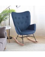  כורסת נדנדה גוון כחול כהה דגם אפפינג 