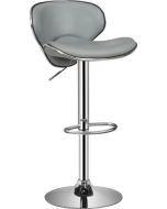 זוג כיסאות בר דגם ארנו בגוון אפור