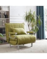 TOBIAS  כורסא נפתחת למיטת יחיד גוון ירוק דגם