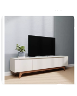 מזנון טלוויזיה 220 ס"מ בגוון אופוייט דגם אופל 