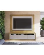 מזנון 222 ס"מ בגוון אופוייט בשילוב עץ דגם פז