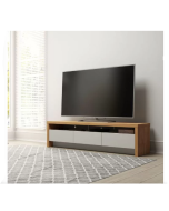 מזנון 180 ס"מ אופוייט מט בשילוב קינמון דגם קולוניה 