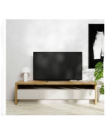 מזנון 180 ס"מ בגוון אופוייט בשילוב עץ דגם קולוניה 