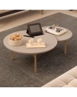 שולחן סלון בגוון מוקה דגם אבניו 