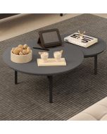 שולחן סלון בגוון אפור כהה דגם אבניו 