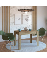 שולחן אוכל בגוון אלון 102/69 ס"מ דגם וינה אלון VINA