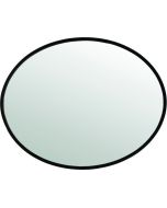 מראה לתליה אליפסה 65*100 מתכת בגוון שחור