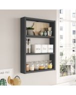 יחידת מדפים דקורטיבית Fata בגוון  אפור דגם 