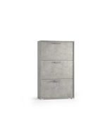 ארון נעליים 3 דלתות דגם פראג גוון בטון