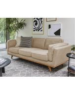 ספה תלת מושבית FLORIDA בגוון בז'