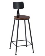 כיסא בר BAR גוון עץ אגוז