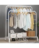 מתלה בגדים כפול – HANGER צבע לבן