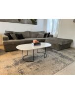 שולחן סלון אובלי דגם יובל גוון לבן