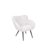 כורסא בד בגוון אפרפר דגם LANCASTER