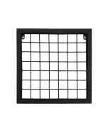 רשת תלייה מתכת בגוון שחור 40*40 ס"מ דגם MILI