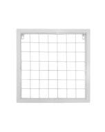 רשת תלייה מתכת בגוון לבן 40*40 ס"מ דגם MILI
