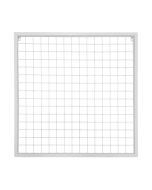 רשת תלייה מתכת בגוון לבן 80*80 ס"מ דגם MILI