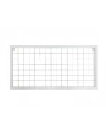 רשת תלייה מתכת בגוון לבן 80*40 ס"מ דגם MILI