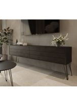 מזנון לסלון 2 מטר קולקציית Black