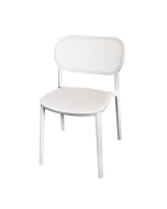 כסא אירוח דגם Nuta מבית Gaber גוון לבן