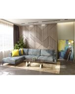 סלון פינתי 2.9 דגם תמיר Ram Design צבע אפור בהיר