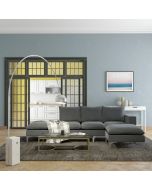 סלון פינתי מודולרי דגם רויאל ביסיק Ram Design צבע אפור