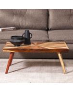 שולחן סלון 55*90 ס"מ עץ מגוון דגם בלנד