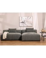 ספה פינתית ימין 145*260 ס"מ בד בגוון ירוק דגם פופ