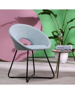 כורסא בד בגוון ירקרק דגם TOSCA