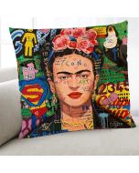 כרית נוי צבעונית 45*45 ס"מ דגם FRIDA