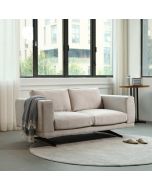 ספה תלת מושבית מעוצבת דגם Cozy צבע קפוצ'ינו