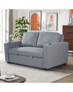 ספה דו מושבית נפתחת למיטה זוגית דגם Arita גוון אפור