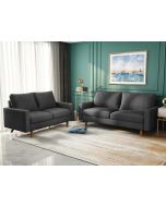 מערכת ישיבה 2+3 דגם Lara צבע אפור כהה