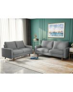 מערכת ישיבה 2+3 דגם Lara צבע אפור בהיר