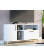 שידת אחסון קומודה רוחב 135 ס”מ דגם Omega צבע לבן