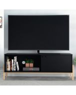 מזנון טלוויזיה 140 ס”מ דגם Mistral צבע שחור