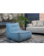 פוף כורסא מעוצב דגם Provence צבע ג'ינס