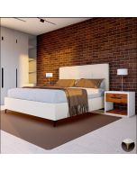 מיטה ברוחב וחצי מפוארת דגם סול 120x190 גוון אופוויט