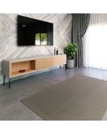 מזנון רוחב 180 ס"מ לסלון דגם איסלנד לבן משולב