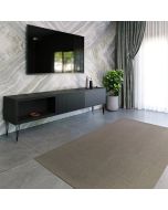 מזנון רוחב 180 ס"מ לסלון דגם איסלנד בלאק