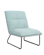 כורסא בד בגוון תורכיז דגם YOGI