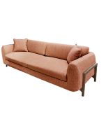 ספה באורך 200 ס"מ דגם MOZART בגוון ורוד