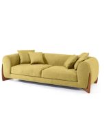 ספה באורך 200 ס"מ דגם ORCHID בגוון צהוב