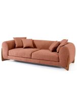 ספה באורך 300 ס"מ דגם ORCHID בגוון ורוד