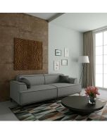 מערכת ישיבה תלת מושבי מפוארת דגם דור בגוון אפור בהיר