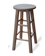 כיסא בר OLIVER צבע בגוון אגוז